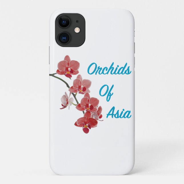 Capa Para iPhone 11 Orquídeas da Ásia Day Spa (Verso)