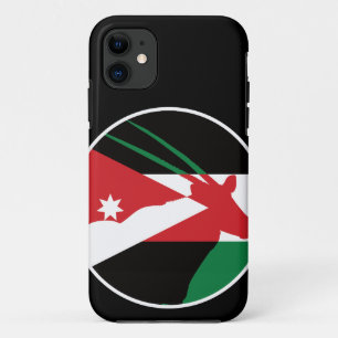 Capa Para iPhone 11 Oryx jordaniano oryx oryx, Jordânia Bandeira Nacio