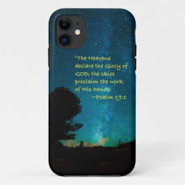 Capa Para iPhone 11 Os "céus declaram "