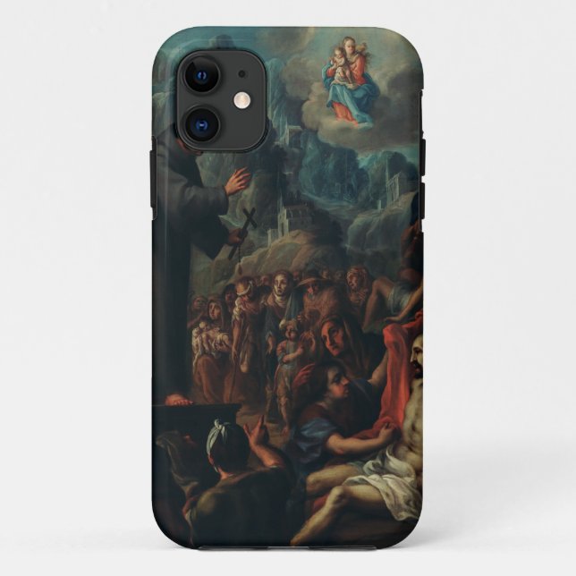 Capa Para iPhone 11 Os milagres do Santo Salvador da Horta (Verso)