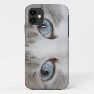 Capa Para iPhone 11 Os olhos de gato bonitos