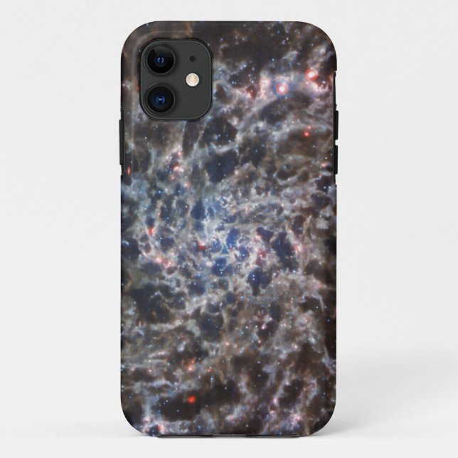 Capa Para iPhone 11 Ossos da Galaxy IC5332 do JWST (Verso)