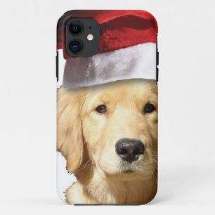 Capa Para iPhone 11 Ouro de Natal