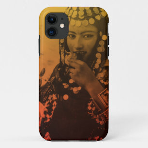 Capa Para iPhone 11 Ouro Magrebe Ouled Naïl Berber Rapariga Mulher do