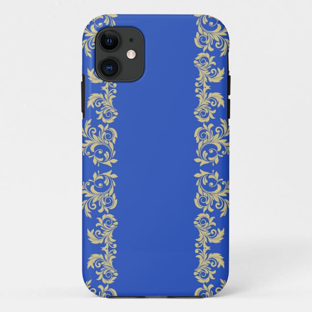Capa Para iPhone 11 Ouro Sky Swirls Kindle Case (Verso)