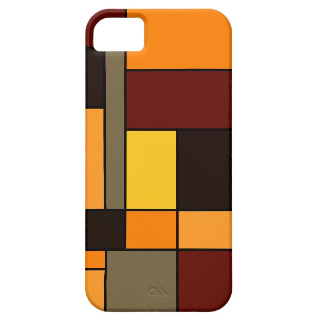 Capa Para iPhone 11 outono de Mondrian (Traseira)