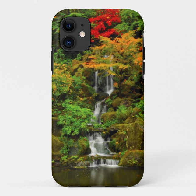 Capa Para iPhone 11 Outono, Heavenly Falls (Verso)