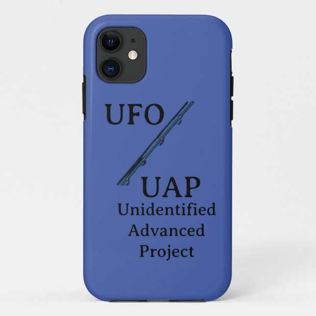 CAPA PARA iPhone 11 OVNI / UAP (Verso)