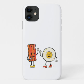 Capa Para iPhone 11 Ovo De Cuta E Bacon