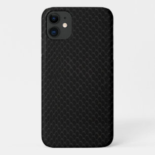 Capa Para iPhone 11 Padrão Black Snakeskin
