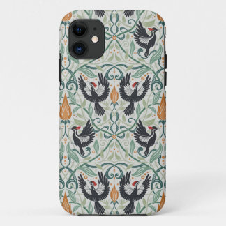 Capa Para iPhone 11 Padrão com Pica-Pau de bico-marfim