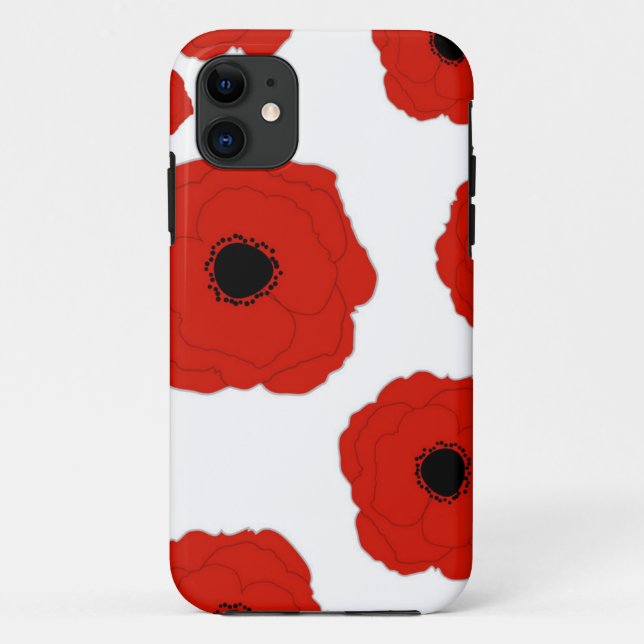 Capa Para iPhone 11 Padrão da ventoinha (Verso)