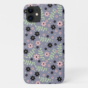 Capa Para iPhone 11 padrão das flores de cereja