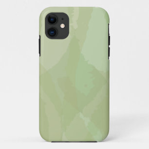 Capa Para iPhone 11 Padrão de abstrato de cor de água verde, legal e d