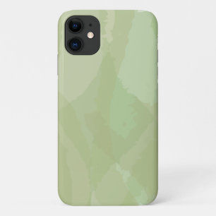 Capa Para iPhone 11 Padrão de abstrato de cor de água verde, legal e d