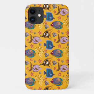 Capa Para iPhone 11 Padrão de animais aquáticos vida submarina do