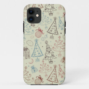Capa Para iPhone 11 Padrão de ano novo