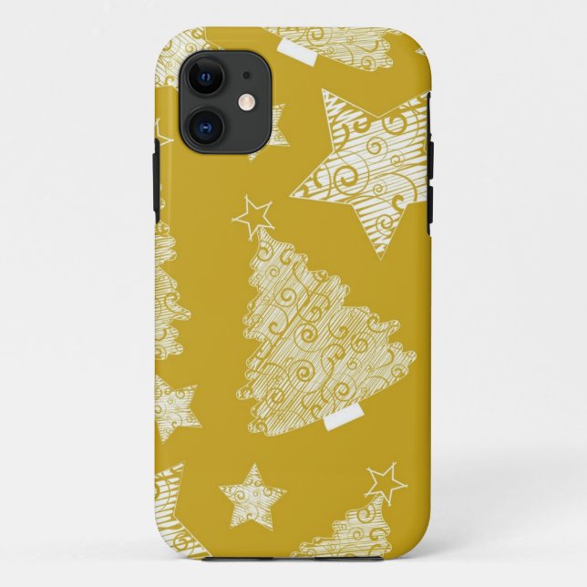 Capa Para iPhone 11 Padrão de ano novo (Verso)