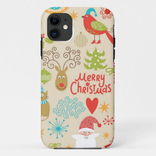Capa Para iPhone 11 Padrão de ano novo