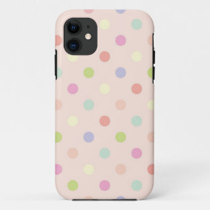Capa Para iPhone 11 padrão de bolinhas