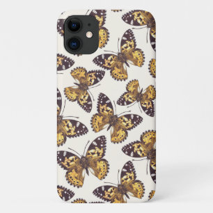 Capa Para iPhone 11 Padrão de borboleta pintada