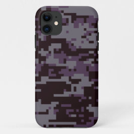 Capa Para iPhone 11 Padrão de Camo Digital Atual