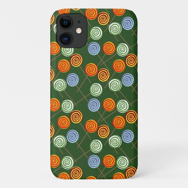 Capa Para iPhone 11 Padrão de doces | Padrão do lombo | pirulito 22 (Verso)
