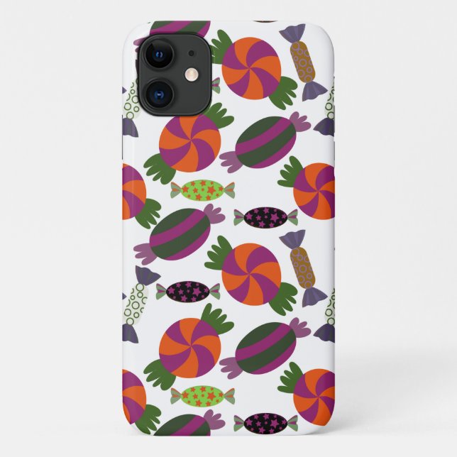 Capa Para iPhone 11 Padrão de doces | Padrão do lombo | pirulito 51 (Verso)