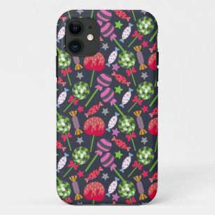 Capa Para iPhone 11 Padrão de doces Padrão do lombo pirulito 53