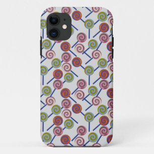 Capa Para iPhone 11 Padrão de doces Padrão do lombo pirulito 8