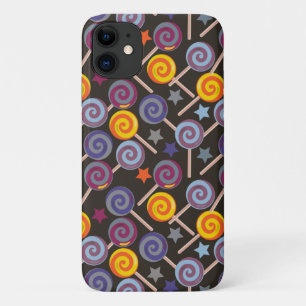 Capa Para iPhone 11 Padrão de doces Padrão do lombo pirulito 9