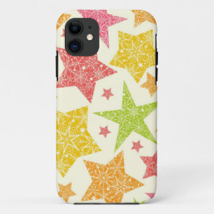 Capa Para iPhone 11 Padrão de estrelas
