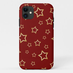 Capa Para iPhone 11 Padrão de estrelas