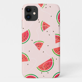 Capa Para iPhone 11 Padrão de fatias de melancia