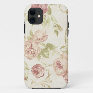 Capa Para iPhone 11 Padrão de flor