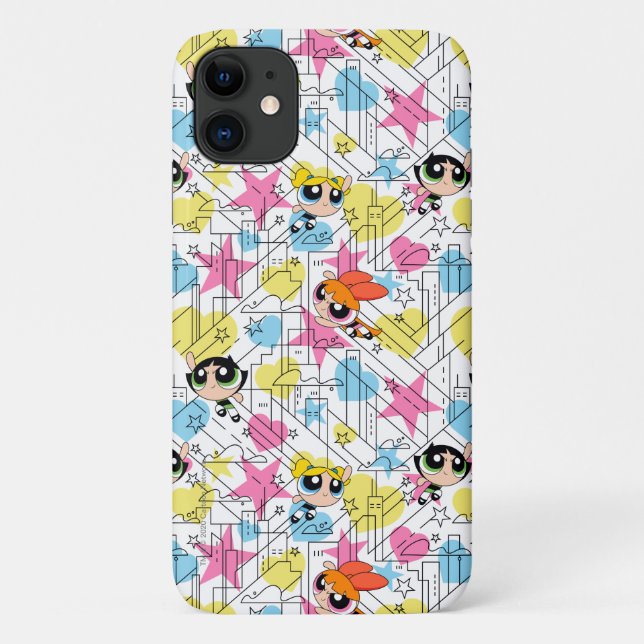 Capa Para iPhone 11 Padrão de Girls Townsville (Verso)