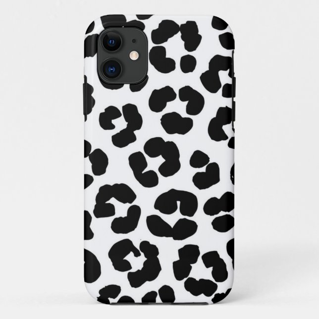 Capa Para iPhone 11 Padrão de impressão animal (Verso)