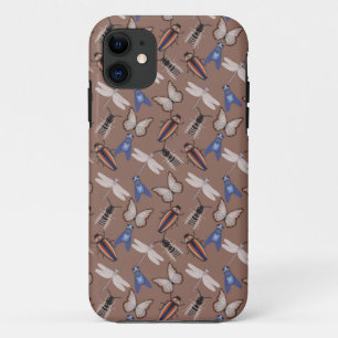 Capa Para iPhone 11 Padrão de insetos