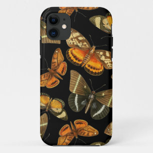 Capa Para iPhone 11 Padrão de mariposas noturnas e borboletas