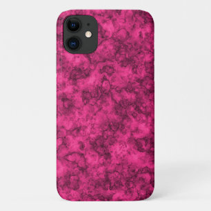 Capa Para iPhone 11 Padrão de mármore vermelho brilhante
