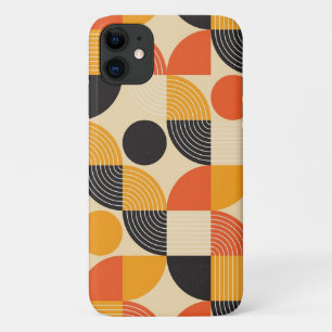 Capa Para iPhone 11 Padrão de Mosaico Geométrico