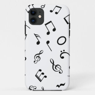 Capa Para iPhone 11 Padrão de música