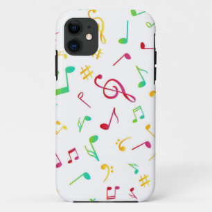 Capa Para iPhone 11 Padrão de música
