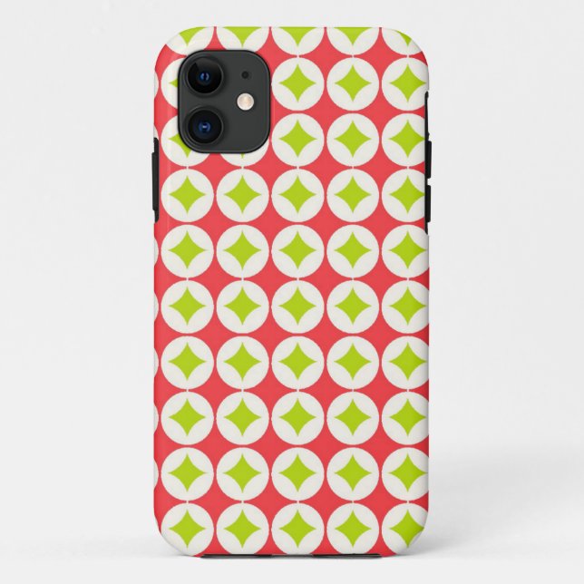 Capa Para iPhone 11 Padrão de Natal (Verso)