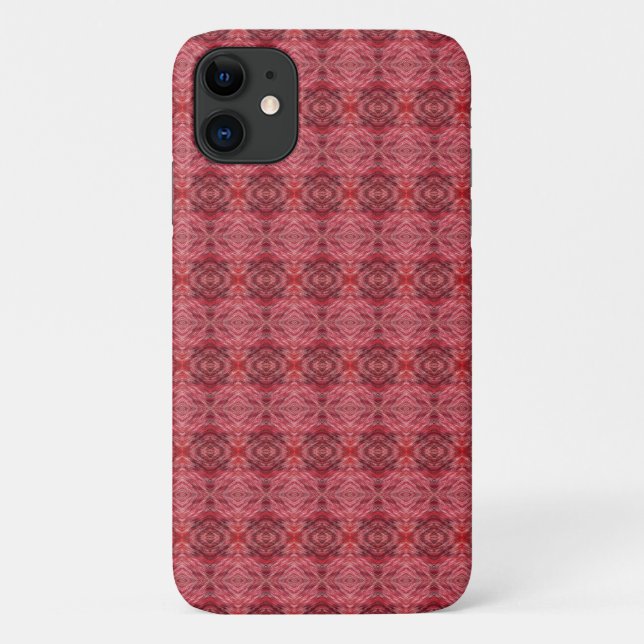 Capa Para iPhone 11 Padrão de pele de gato (Verso)