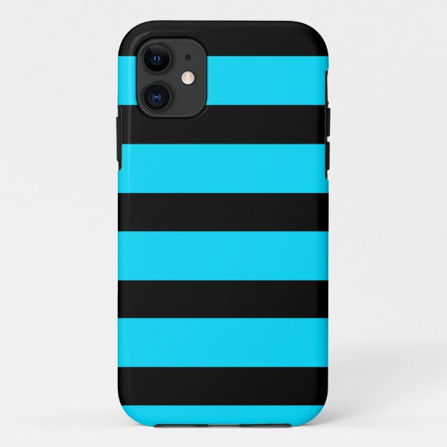 Capa Para iPhone 11 Padrão de stripes (Verso)