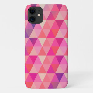 Capa Para iPhone 11 Padrão de triângulos geométricos coloridos da t