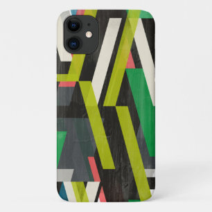 Capa Para iPhone 11 Padrão Diagonal de Fluxo
