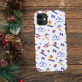Capa Para iPhone 11 Padrão do Snowbowl Arizona Mountain Ski