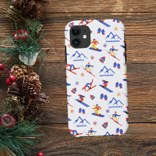 Capa Para iPhone 11 Padrão do Snowbowl Arizona Mountain Ski